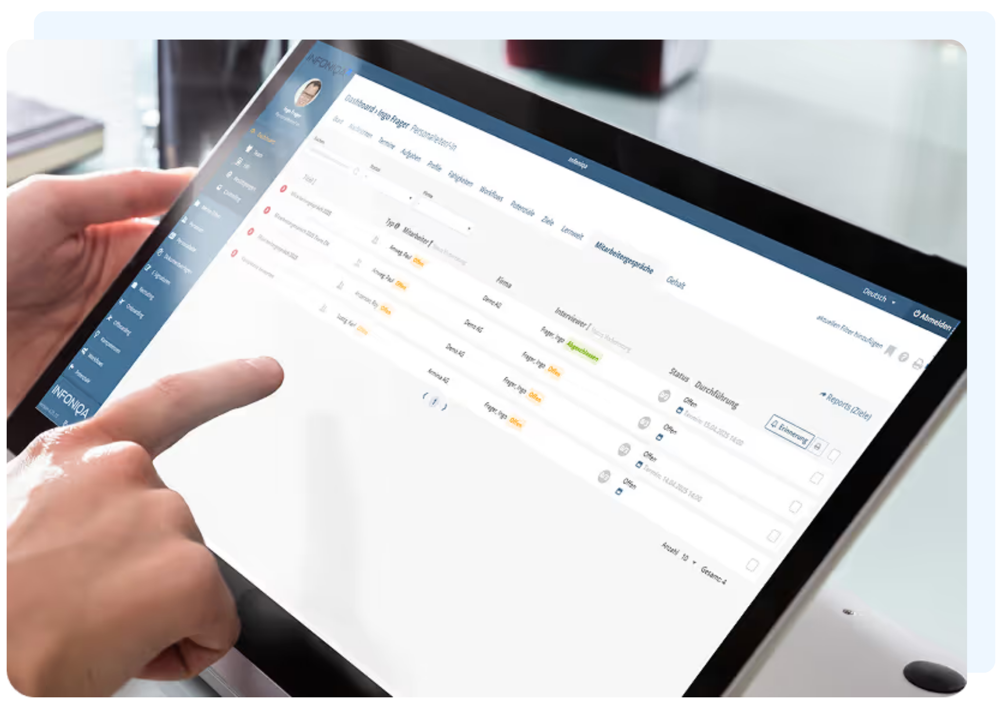 Infoniqa_HR Tablet Infoniqa_HR Tablet